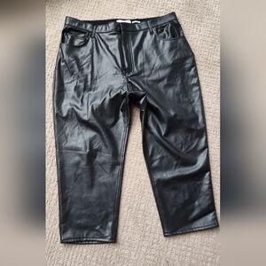 Abercrombie & Fitch Vegan Leather Pants